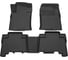 Салонный полиуретановый коврик REZKON для Toyota Land Cruiser Prado 150 17-Н.В. черный 0534030300 1