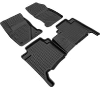 Салонный полиуретановый коврик REZKON для Toyota Hilux 15-21 черный 0534045100