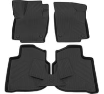 Салонный полиуретановый коврик REZKON для TVolkswagen Polo 20-Н.В. черный 0535020200