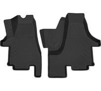 Салонный полиуретановый коврик REZKON для Volkswagen T5 03-15 черный 0535045100