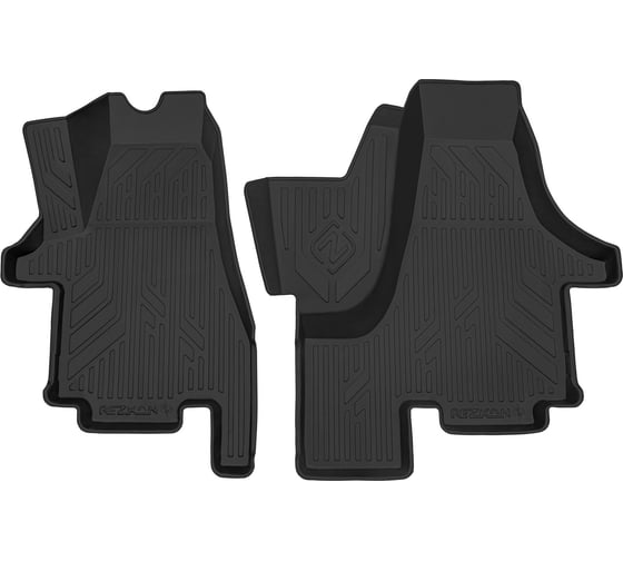 Салонный полиуретановый коврик REZKON для Volkswagen T5 03-15 черный 0535045100 1