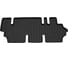 Салонный полиуретановый коврик REZKON для Volkswagen T5 03-15 3-й ряд черный 0535045120 1