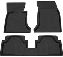 Салонный резиновый коврик REZKON для BMW 3 series E90 05-12 черный 1010005100