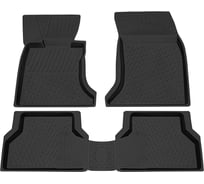 Салонный резиновый коврик REZKON для BMW 5 series E60 03-10 черный 1010010100