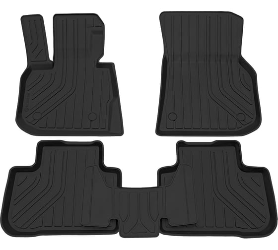 Салонный резиновый коврик REZKON для BMW X3 G01 17-Н.В. Ser.S черный 1010035300 1