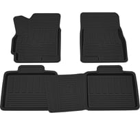 Салонный резиновый коврик REZKON для Chery Tiggo 5 14-17 черный 1011020100