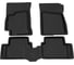 Салонный резиновый коврик REZKON для Chevrolet Lanos 96-09 черный 1012030100 1