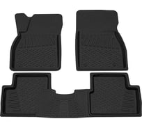 Салонный резиновый коврик REZKON для Chevrolet Malibu 13-16 черный 1012035100