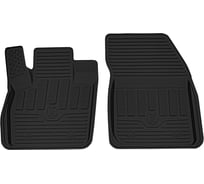 Салонный резиновый коврик REZKON для Ford Mondeo 15-19 передний ряд сидений, черный 1516025200