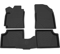 Салонный резиновый коврик REZKON для Geely Emgrand 09-16 черный 1017005100