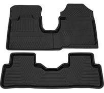 Салонный резиновый коврик REZKON для Honda CR-V 06-12 черный 1019015100