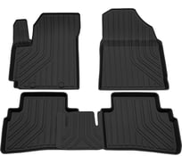 Салонный резиновый коврик REZKON для Hyundai Creta 21-Н.В. Ser.S черный 1020065200