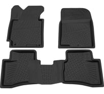 Салонный резиновый коврик REZKON для Hyundai i-30 12-16 черный 1020030200