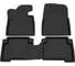 Салонный резиновый коврик REZKON для Hyundai Santa Fe III 13-18 черный 1020045400 1