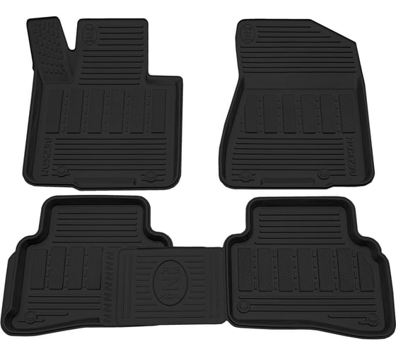 Салонный резиновый коврик REZKON для Hyundai Tucson 15-21 черный 1020060200 1