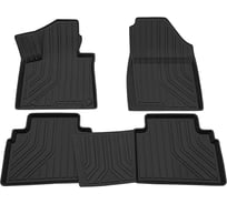 Салонный резиновый коврик REZKON для Hyundai Tucson 21-Н.В. Ser.S черный 1020060300