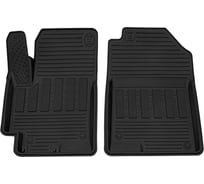 Салонный резиновый коврик REZKON для Kia Rio 17-Н.В. передний ряд сидений, черный 1521020300