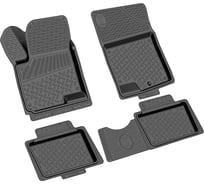 Салонный резиновый коврик REZKON для Kia Soul 09-14 черный 1021030100