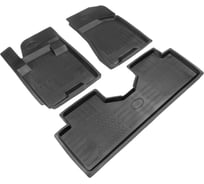Салонный резиновый коврик REZKON для Kia Sportage 05-10 черный 1021040100