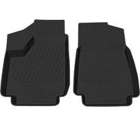 Салонный резиновый коврик REZKON для LADA 4x4 2121-21213-214 передний ряд сидений, черный 1539035100