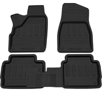 Салонный резиновый коврик REZKON для LADA 4x4 21213-214 Urban Comfort черный 1039035400