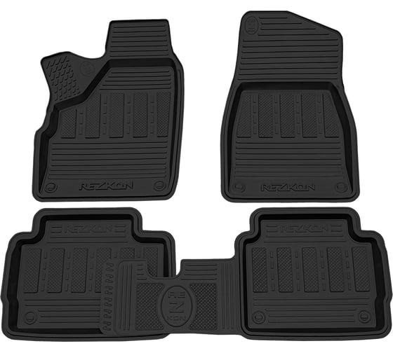 Салонный резиновый коврик REZKON для LADA 4x4 21213-214 Urban Comfort черный 1039035400 1