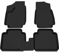 Салонный резиновый коврик REZKON для LADA 4x4 2131 Premium черный 1039035200