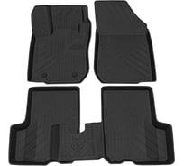 Салонный резиновый коврик REZKON для LADA Largus 21-Н.В. 5-ти местный Ser.S черный 1039020250