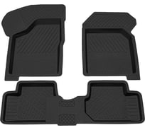 Салонный резиновый коврик REZKON для LADA Samara 2108-2115 Brand черный 1039010100