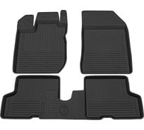 Салонный резиновый коврик REZKON для LADA X-Ray Optima Light черный 1039055300