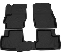 Салонный резиновый коврик REZKON для Mazda 3 09-13 черный 1023010100