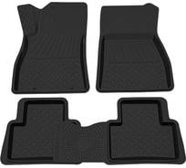 Салонный резиновый коврик REZKON для Nissan Juke 11-19 черный 1025010100