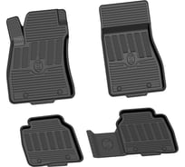 Салонный резиновый коврик REZKON для Nissan Sentra 14-17 черный 1025045100