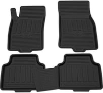 Салонный резиновый коврик REZKON для Nissan X-Trail 15-Н.В. черный 1025035200