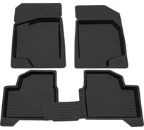 Салонный резиновый коврик REZKON для Opel Astra H 04-14 черный 1026010200