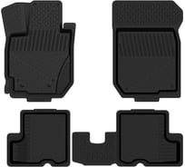 Салонный резиновый коврик REZKON для Renault Duster 4x4 12-15 черный 1029050300