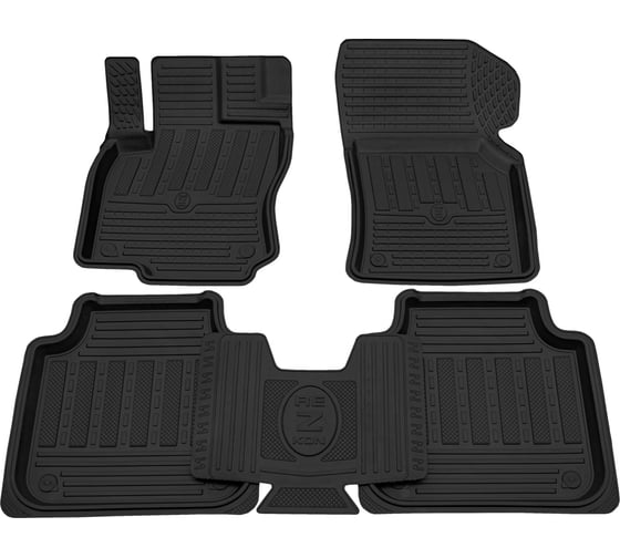 Салонный резиновый коврик REZKON для Skoda Kodiaq 17-Н.В. черный 1030030100 1