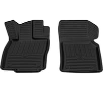 Салонный резиновый коврик REZKON черный для Skoda Octavia A7 13-20 передний ряд сидений 1530010200