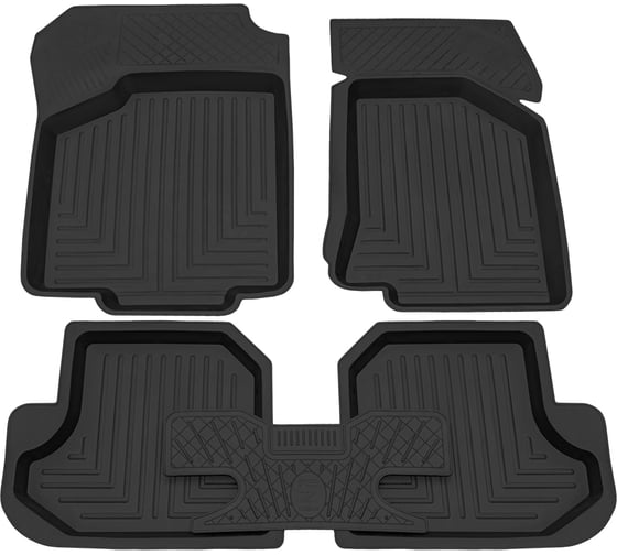 Салонный резиновый коврик REZKON черный для Skoda Octavia Tour 96-10 1030010300 1