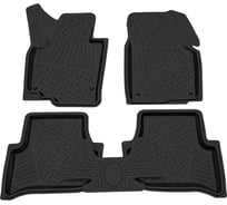 Салонный резиновый коврик REZKON черный для Skoda Yeti 09-18 1030025100