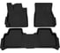 Салонный резиновый коврик REZKON черный для Toyota Land Cruiser Prado 150 09-17 1034030200 1