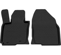 Салонный резиновый коврик REZKON черный для Toyota RAV 4 06-13 передний ряд сидений 1534035100