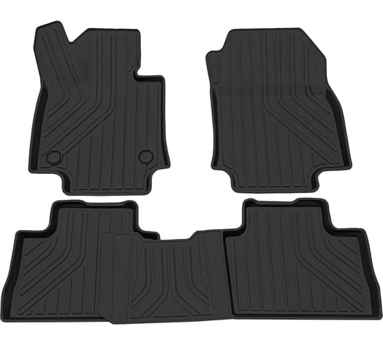 Салонный резиновый коврик REZKON черный для Toyota RAV 4 19-Н.В. Ser.S 1034035300 1