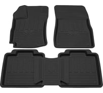 Салонный резиновый коврик REZKON черный для Toyota Venza 14-17 1034040100