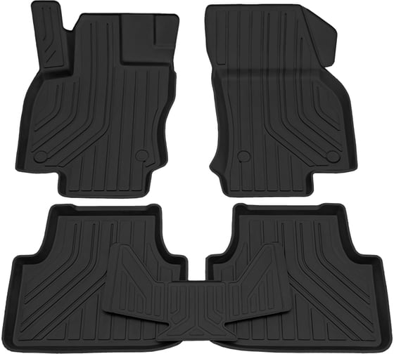 Салонный резиновый коврик REZKON черный для Volkswagen Jetta 20-Н.В. Ser.S 1035010300 1