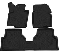 Салонный резиновый коврик REZKON черный для Volkswagen Tiguan 07-17 1035025100