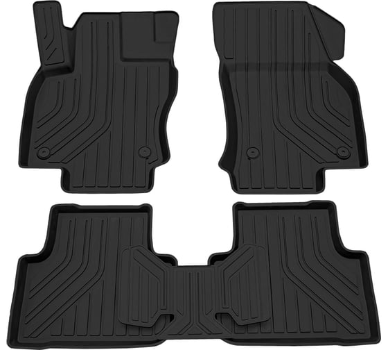 Салонный резиновый коврик REZKON черный для Volkswagen Tiguan 17-Н.В. Ser.S 1035025250 1