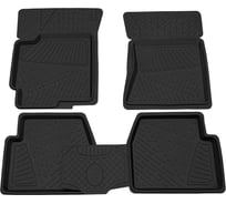 Салонный резиновый универсальный коврик REZKON черный для Champion Premium 1038005200