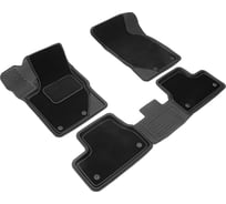 Салонный резиновый коврик REZKON Transformer черный для Datsun 3025040100