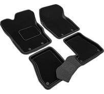 Салонный резиновый коврик REZKON Transformer черный для Ford Focus III 11-19 3016010200